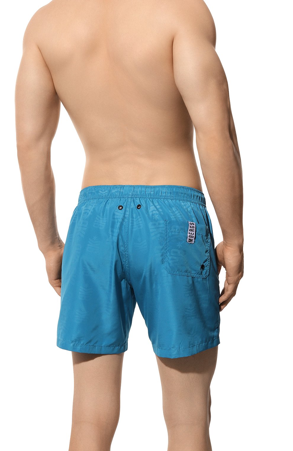 Плавки-шорты DIRK BIKKEMBERGS голубого цвета по цене 6330 руб., арт. BKK3MBM13, фото 3 Плавки-шорты DIRK BIKKEMBERGS, арт. BKK3MBM13, фото 3