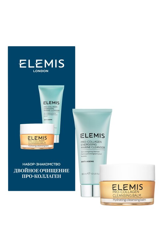 фото Набор-знакомство «двойное очищение про-коллаген» (30ml+20g) elemis