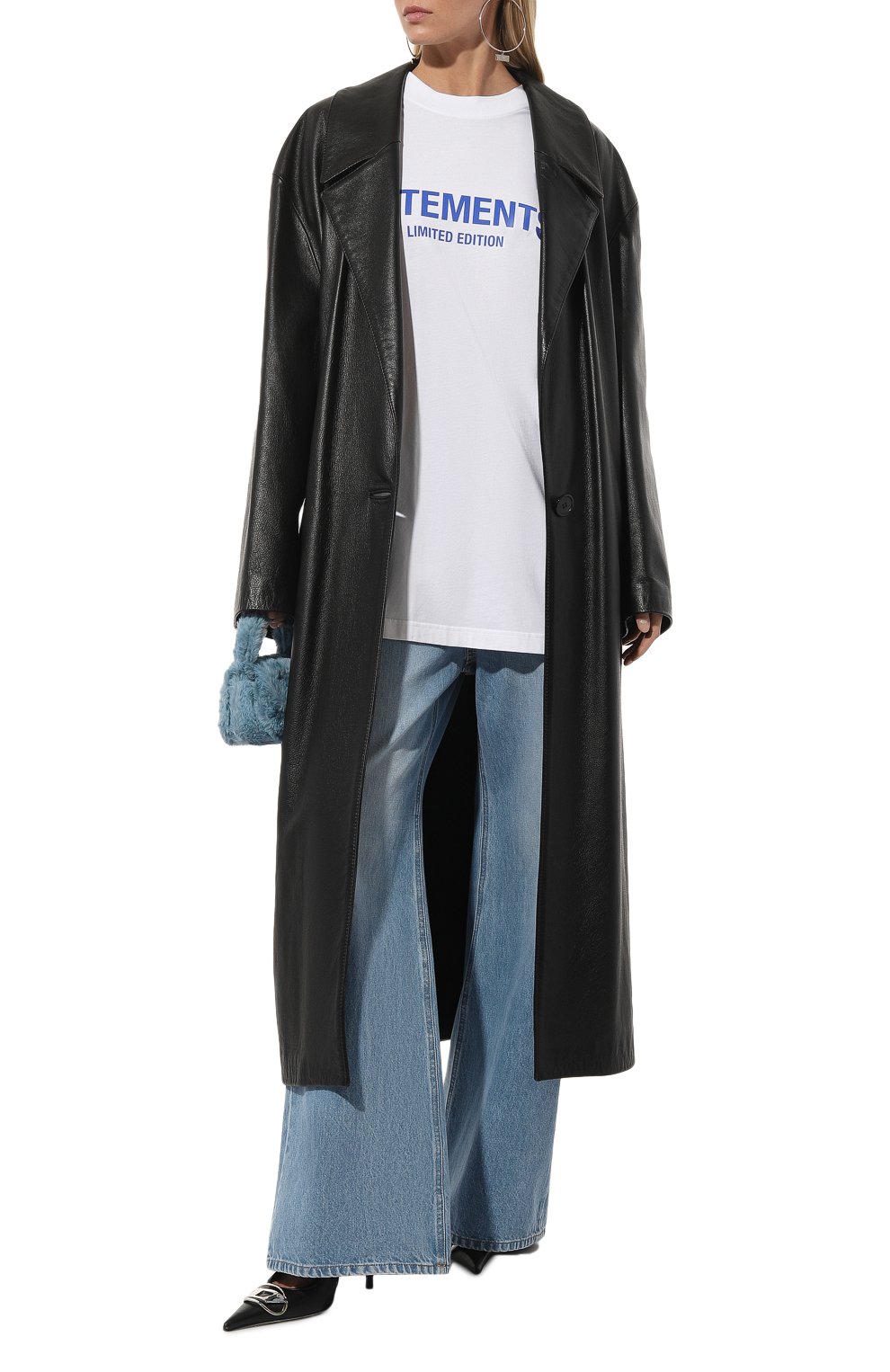 Хлопковая футболка VETEMENTS, арт. UE64TR800W, фото 5