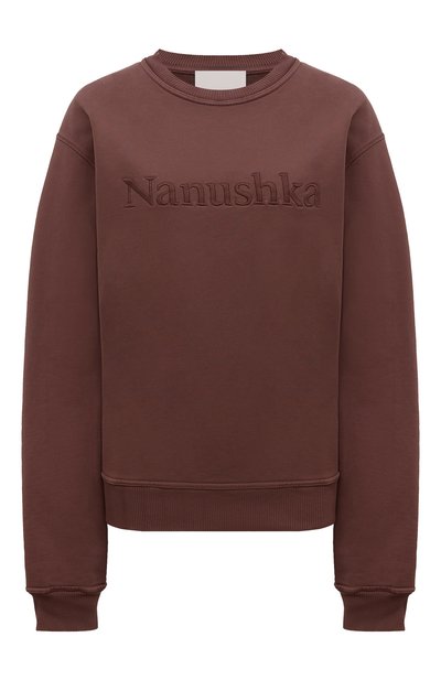 Женский хлопковый свитшот NANUSHKA, арт. NU24PFSH03478