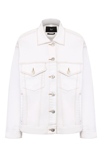 Женская джинсовая куртка 3X1, арт. WJ0BC0952/WINTER WHITE