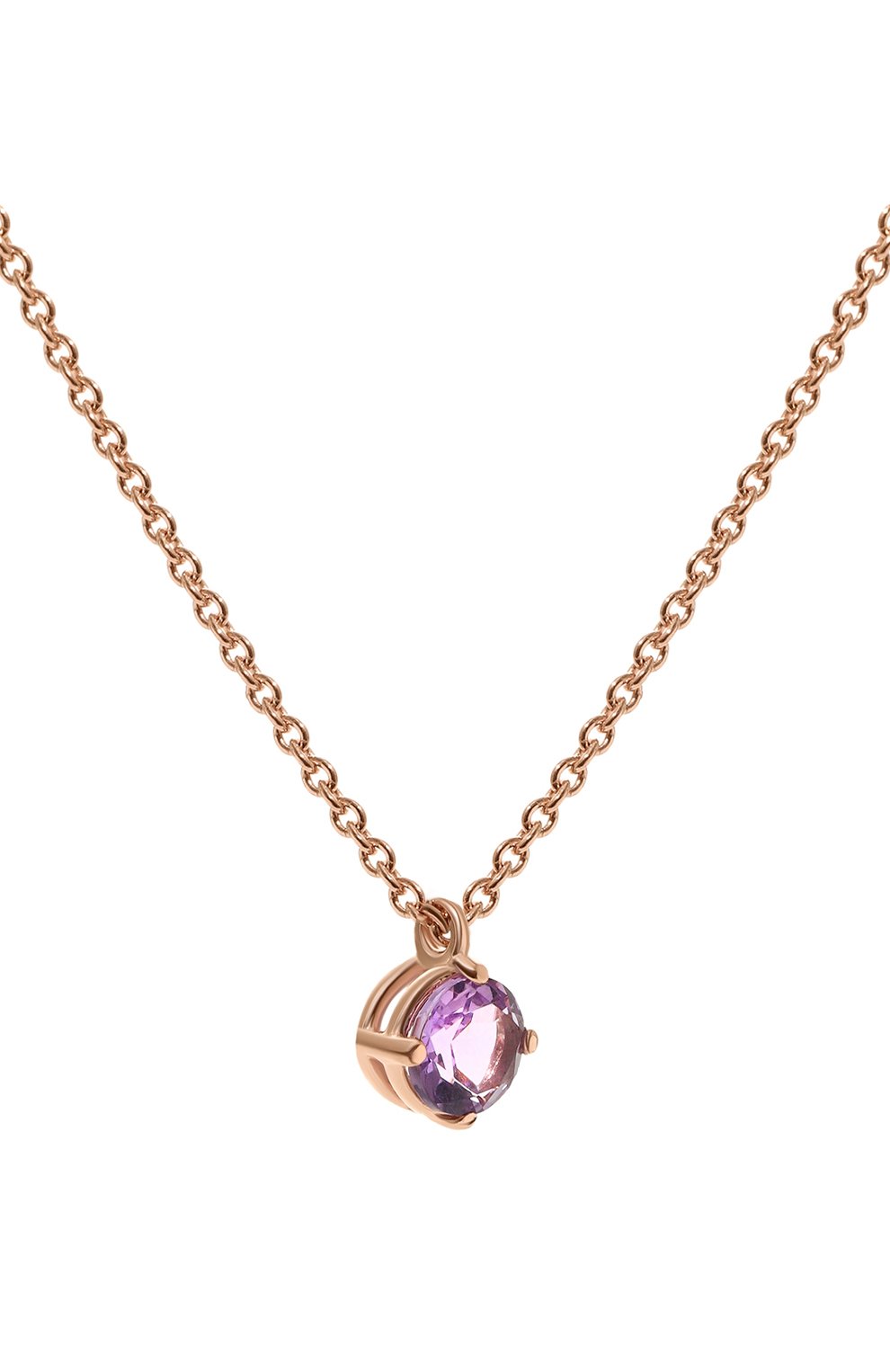 Подвеска cartoon baby с аметистом MOONKA золотого цвета по цене 13400 руб., арт. cr-bb-nl-am, фото 3 Подвеска cartoon baby с аметистом MOONKA, арт. cr-bb-nl-am, фото 3