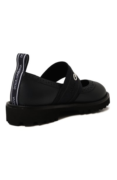 Кожаные туфли DOLCE & GABBANA, арт. D10960/AW087/29-36, фото 3