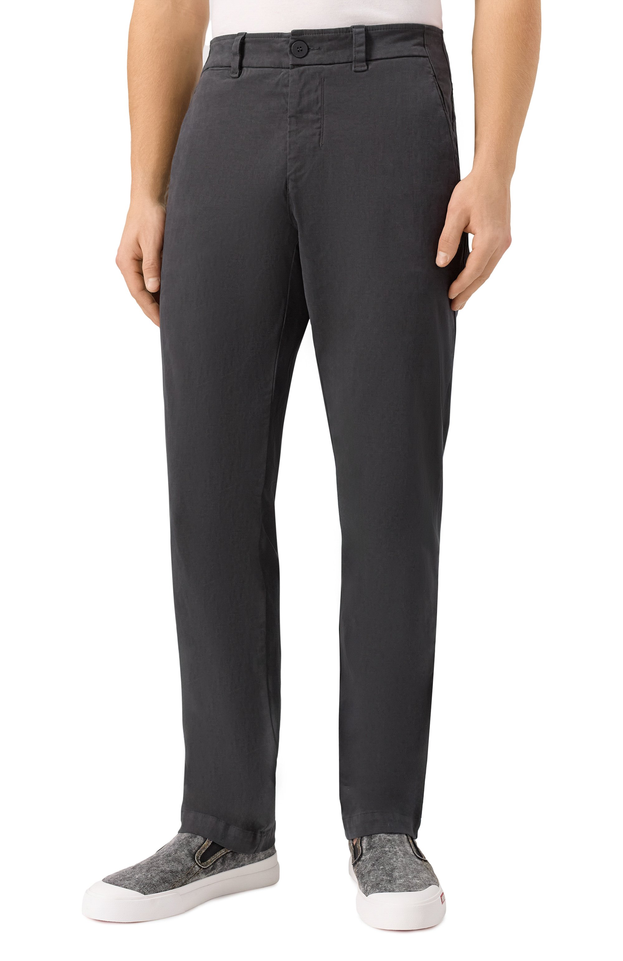 Хлопковые брюки TRANSIT, арт. CFUTRBA100, фото 3