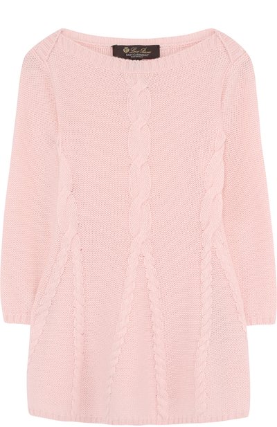 Кашемировое платье с фактурным узором LORO PIANA, арт. FAG3881, фото 1