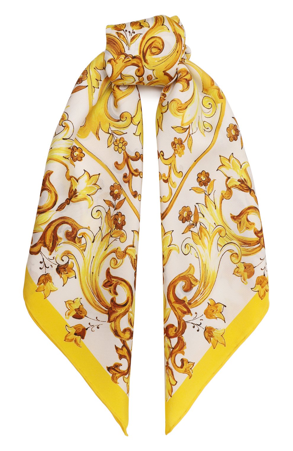 Шелковый платок DOLCE & GABBANA, арт. FN092R/GDA0Y, фото 1