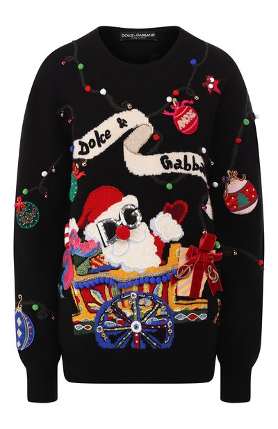 Женский шерстяной пуловер DOLCE & GABBANA, арт. FX089Z/JAMRM