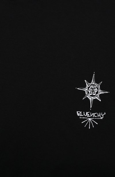 Хлопковая футболка GIVENCHY, арт. BW707Z3Z5S, фото 5