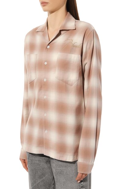 Хлопковая рубашка RHUDE, арт. RHSS23SR90320388, фото 3