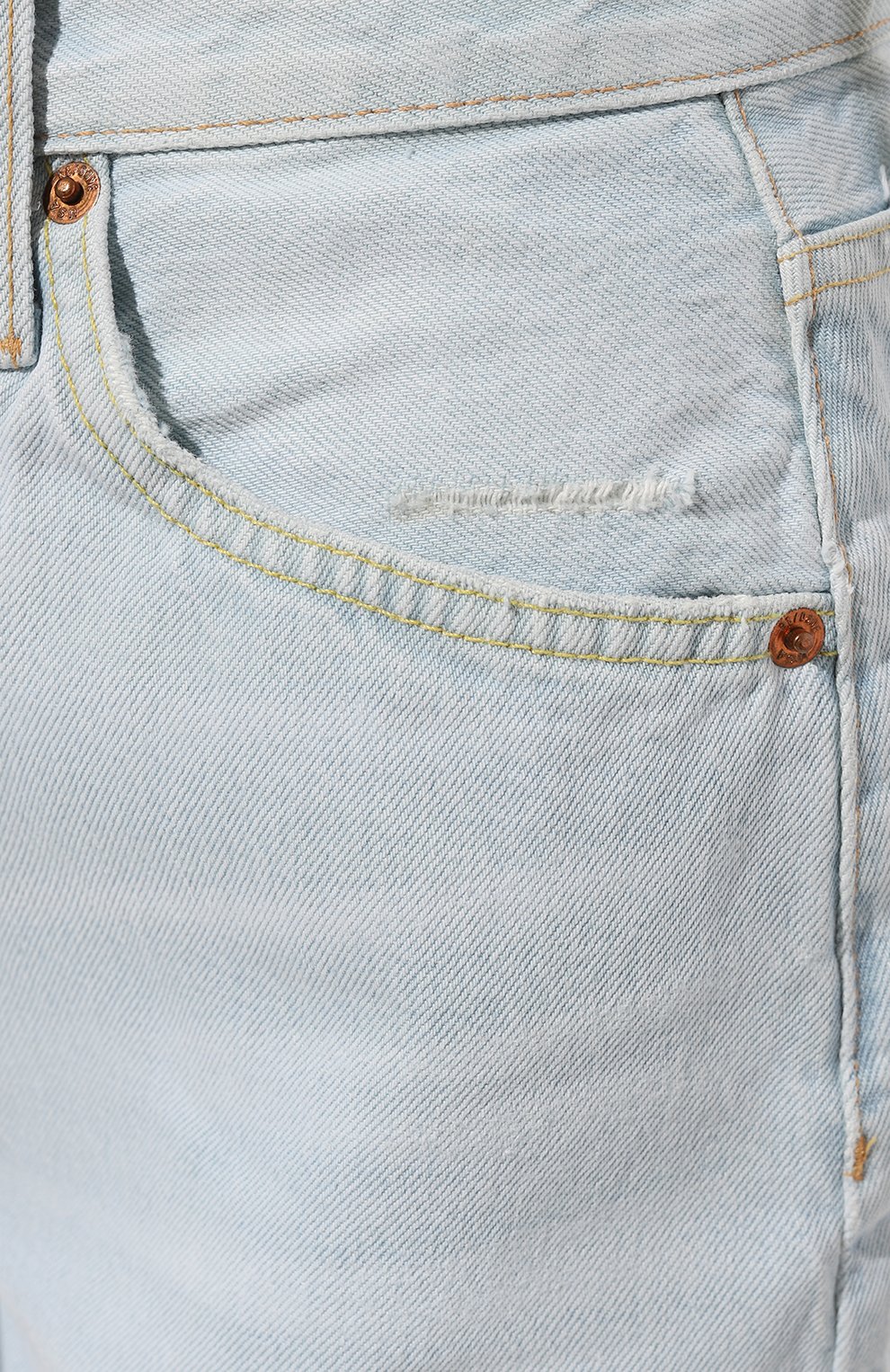 Джинсовые шорты RE/DONE, арт. 141-04W50CU0F, фото 5