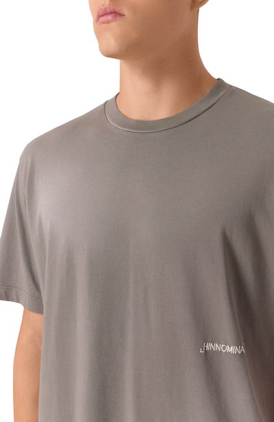 Хлопковая футболка HINNOMINATE, арт. HMABM01392, фото 5