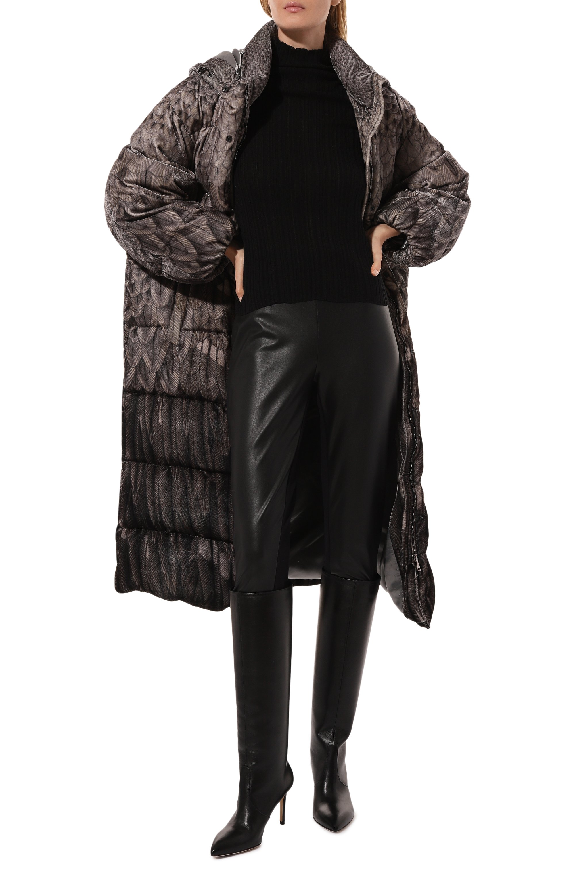 Комбинированные легинсы WOLFORD, арт. 19450, фото 2