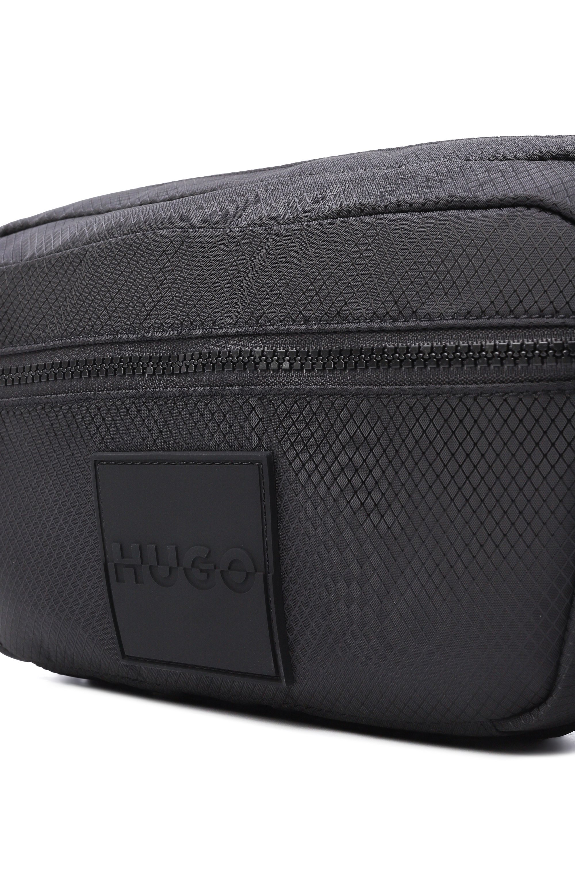 Поясная сумка jhin HUGO черного цвета по цене 13600 руб., арт. 50551798, фото 3 Поясная сумка jhin HUGO, арт. 50551798, фото 3