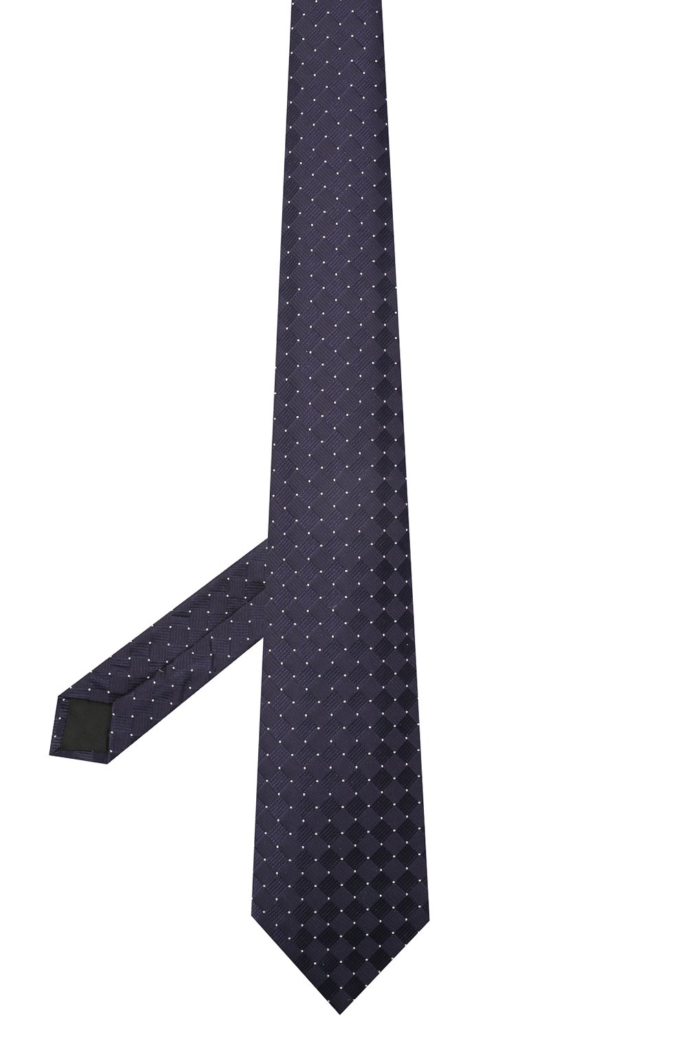 Шелковый галстук LANVIN темно-синего цвета по цене 12600 руб., арт. 2145/TIE, фото 2 Шелковый галстук LANVIN, арт. 2145/TIE, фото 2