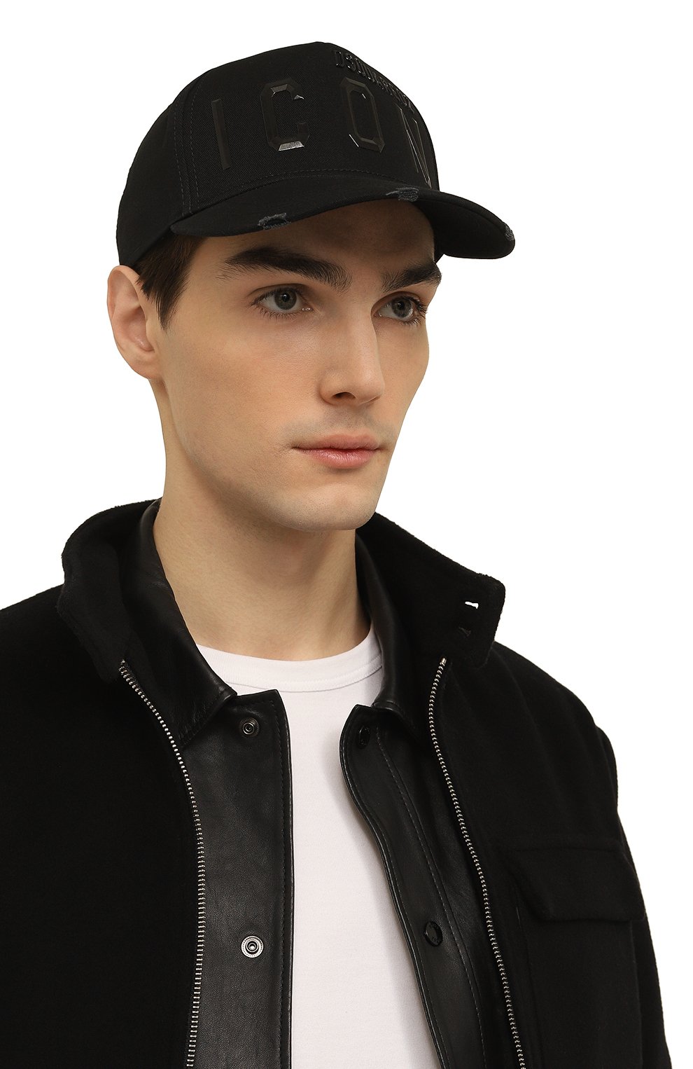 Хлопковая бейсболка icon DSQUARED2, арт. BCM0664 05C06123, фото 2