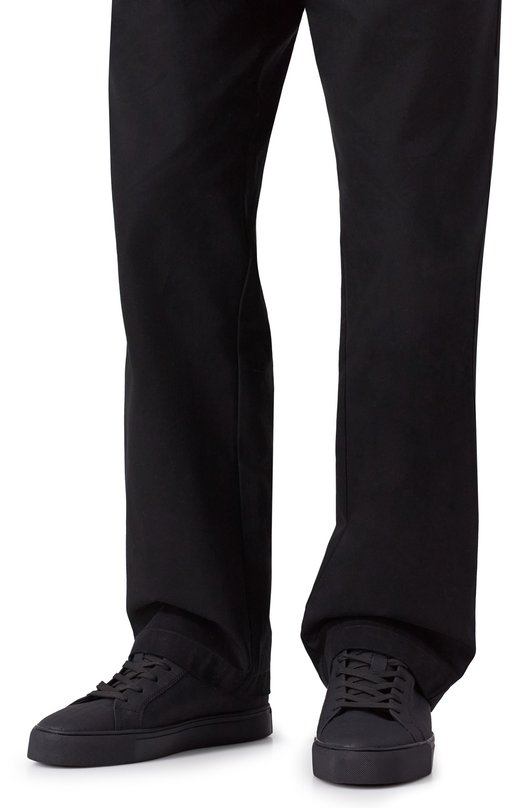 Кожаные кеды Hide and Jack EIBKHMBLKBLK-MTB Чёрный  EIBKHMBLKBLK-MTB Фото 3