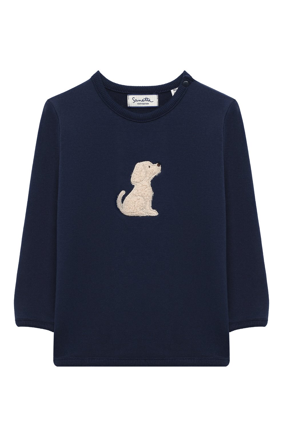 Хлоповый свитшот SANETTA, арт. 901877, фото 1