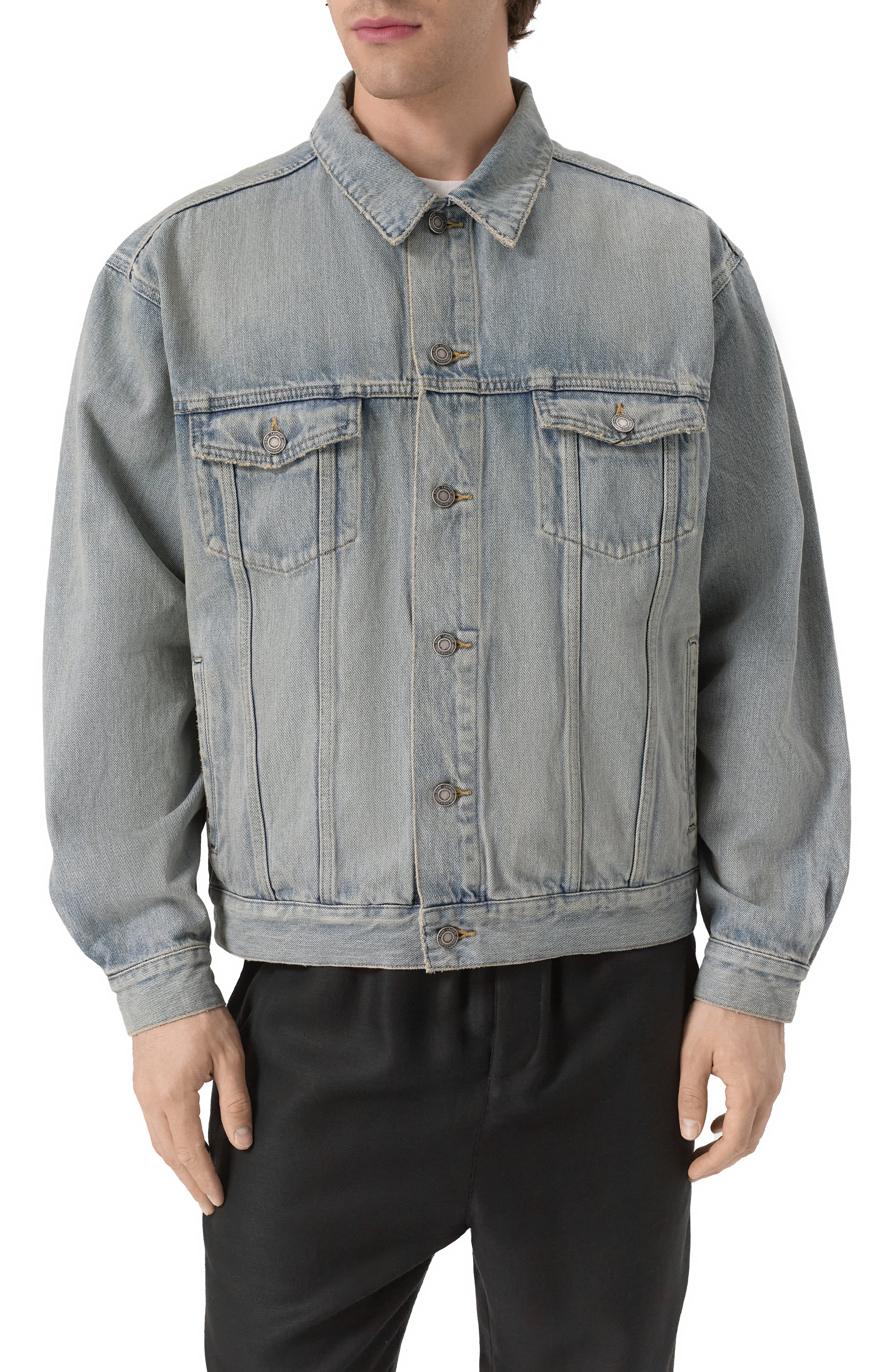 Джинсовая куртка SAINT LAURENT, арт. 816791/Y26MA, фото 3