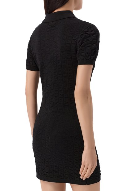 Шерстяное платье YUZEFI, арт. SHAYA-MINI P0L0 NECK DRESS, фото 3