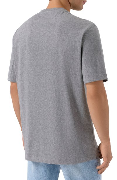 Хлопковая футболка BRUNELLO CUCINELLI, арт. M0B131308, фото 4