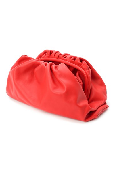 Клатч pouch BOTTEGA VENETA красного цвета по цене 259500 руб., арт. 576227/VCP40, фото 4 Клатч pouch BOTTEGA VENETA, арт. 576227/VCP40, фото 4