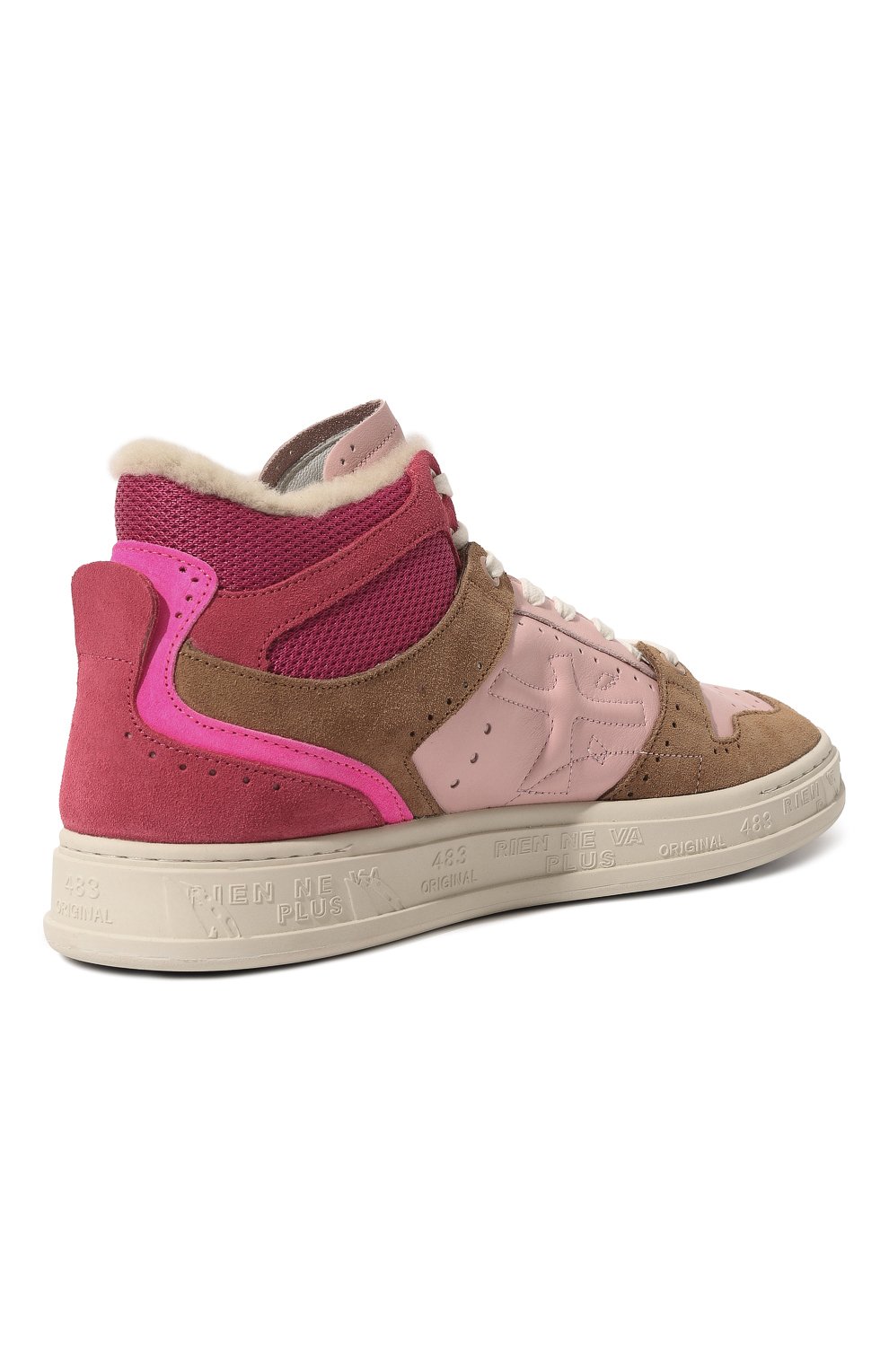 Комбинированные кеды midquinn d PREMIATA, арт. MIDQUIND/VAR6073, фото 5