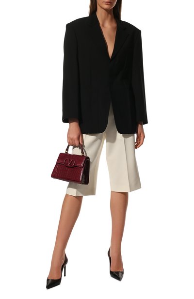 Сумка vsling small из кожи аллигатора VALENTINO, арт. WW2B0F53/XDE/AMIS, фото 3