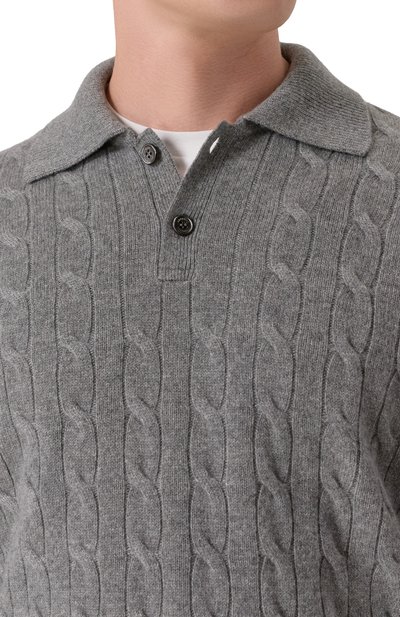 Кашемировое поло BRUNELLO CUCINELLI, арт. M22707205, фото 5