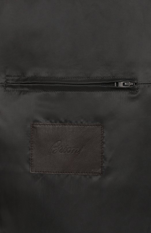 Кожаная куртка Brioni PLBV0L/08720 Коричневый  PLBV0L/08720 Фото 7