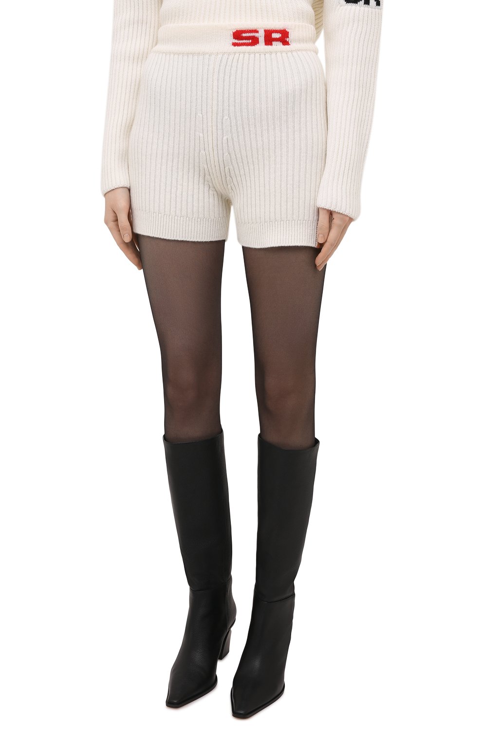 Шерстяные шорты SONIA RYKIEL кремового цвета по цене 42750 руб., арт. 121HP082-DF, фото 3 Шерстяные шорты SONIA RYKIEL, арт. 121HP082-DF, фото 3