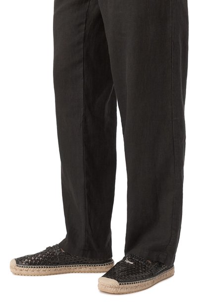 Кожаные эспадрильи DOLCE & GABBANA, арт. A50665/A9T56, фото 3