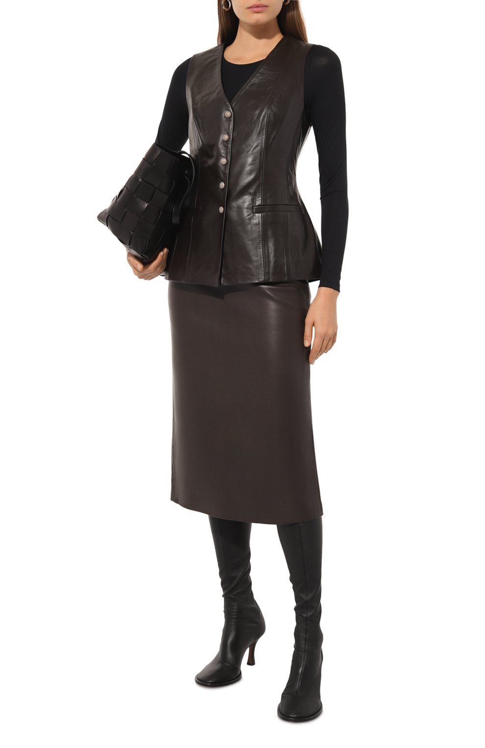 Кожаный жилет NOBLE&BRULEE, арт. NB98/140824/1, фото 2