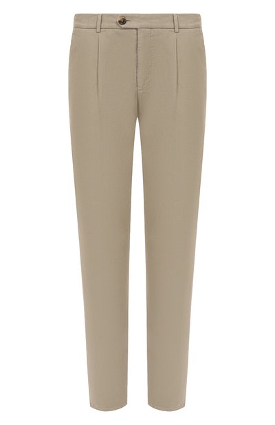 Мужские хлопковые брюки BRUNELLO CUCINELLI, арт. MP52DE1450