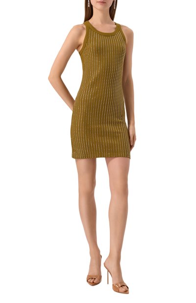 Хлопковое платье THE ATTICO, арт. 251WCW00206/JJJ051TR, фото 2