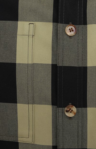 Хлопковая рубашка BURBERRY, арт. 8041541, фото 5