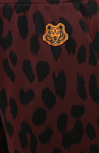 Джоггеры KENZO бордового цвета по цене 32300 руб., арт. FA62PA7274CA, фото 5 Джоггеры KENZO, арт. FA62PA7274CA, фото 5