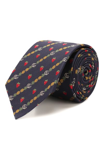 Мужской шелковый галстук GUCCI, арт. 597093/4E002