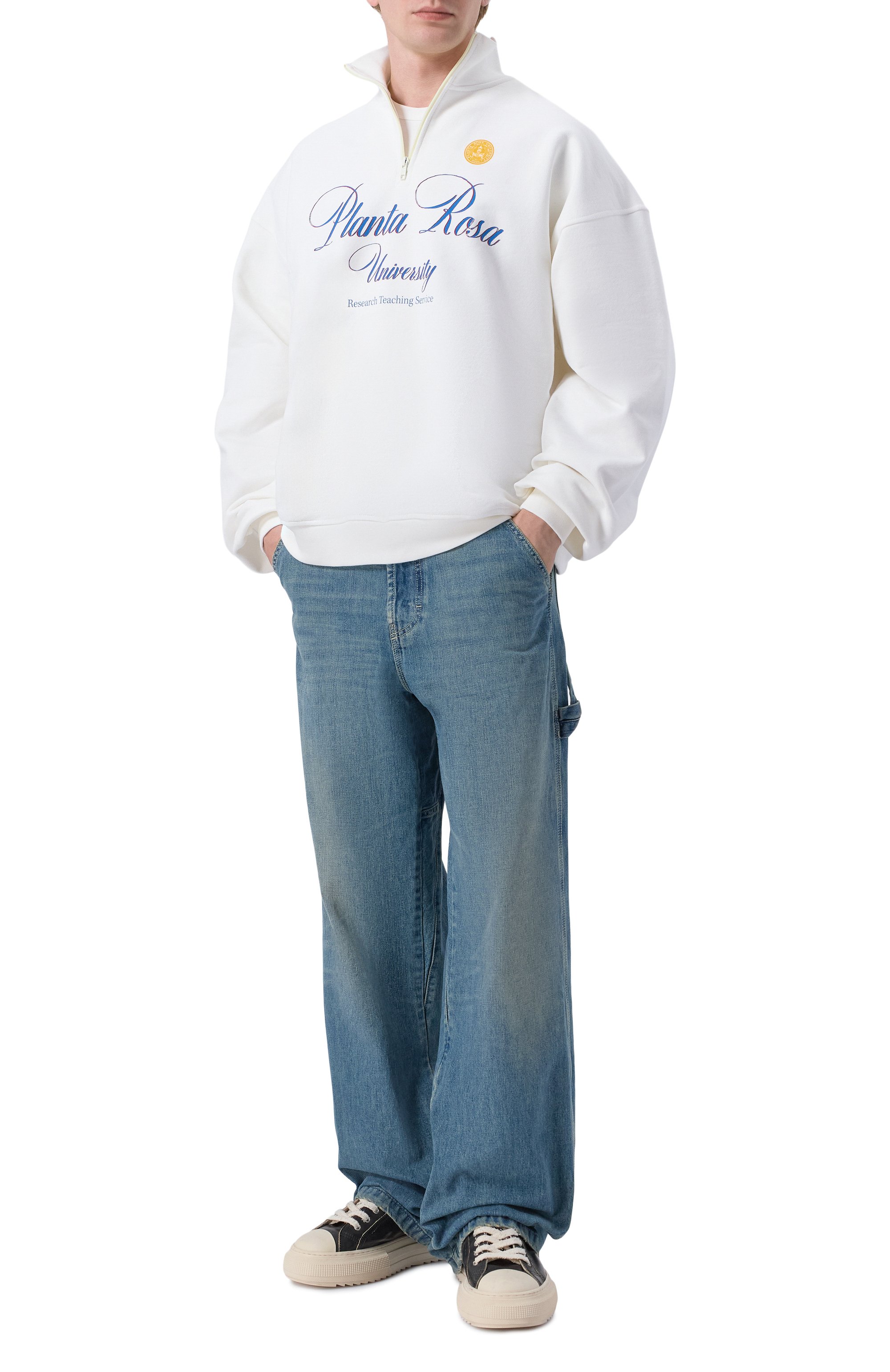 Хлопковый анорак PLANTA ROSA, арт. PR/A1/UNIVERSITY/470VELVET, фото 2