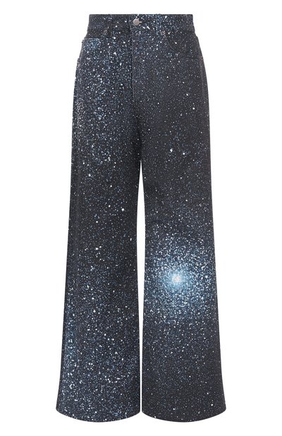 Женские джинсы с отделкой стразами GIUSEPPE DI MORABITO, арт. 04SSDNP049C 04455