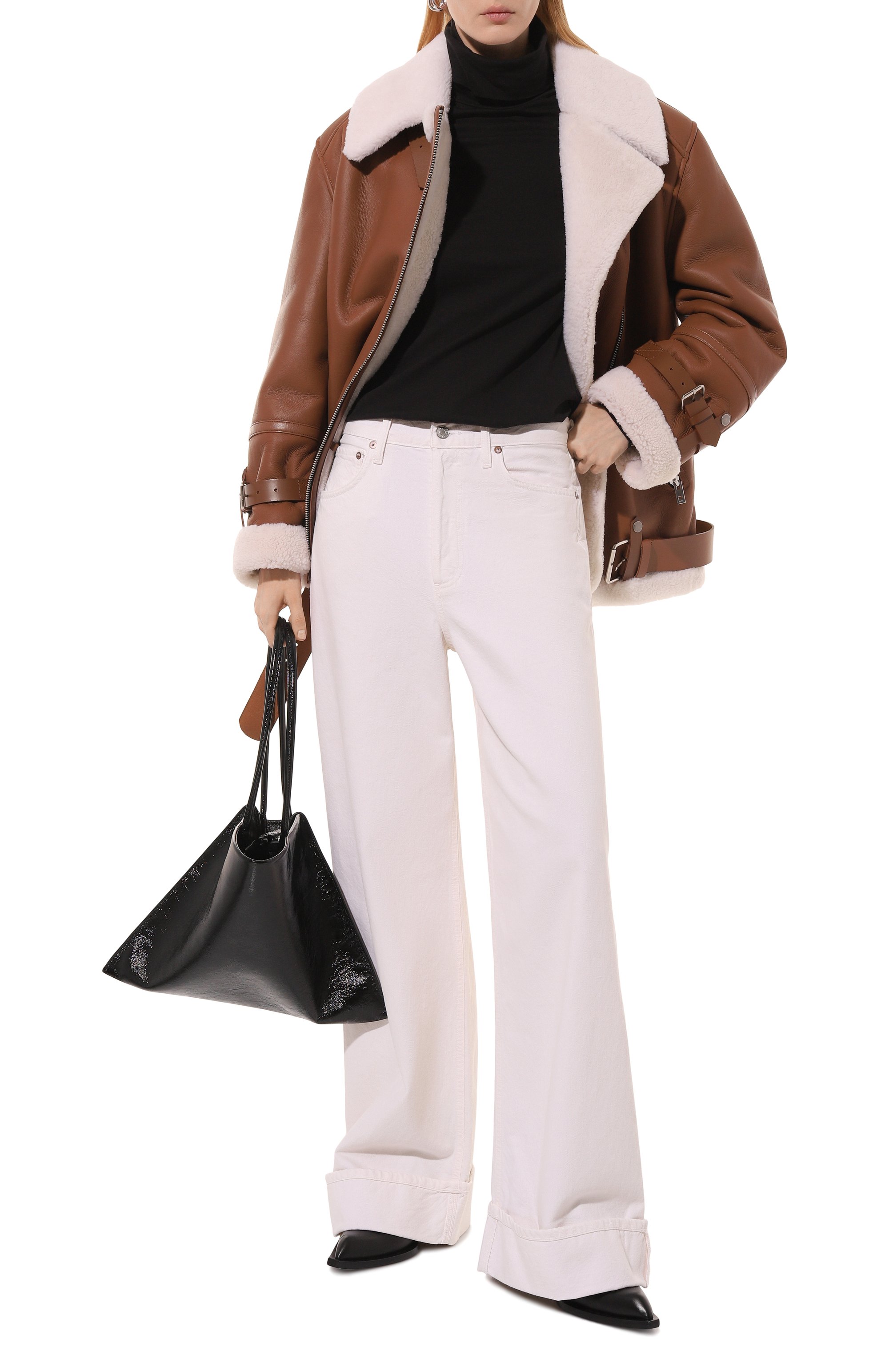 Хлопковая водолазка N21, арт. 19E N2M0/F091/4157, фото 2