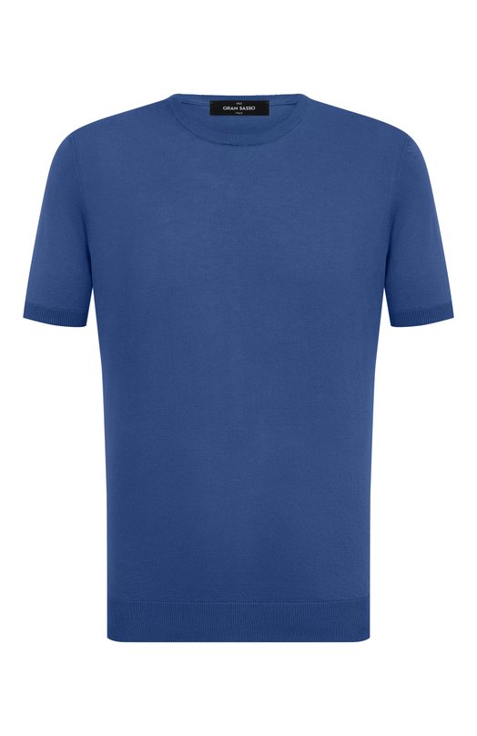 Хлопковый джемпер Gran Sasso 43104/29401 Синий 43104/29401