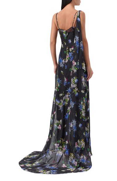 Шелковое платье BLUMARINE, арт. 4A367A, фото 3