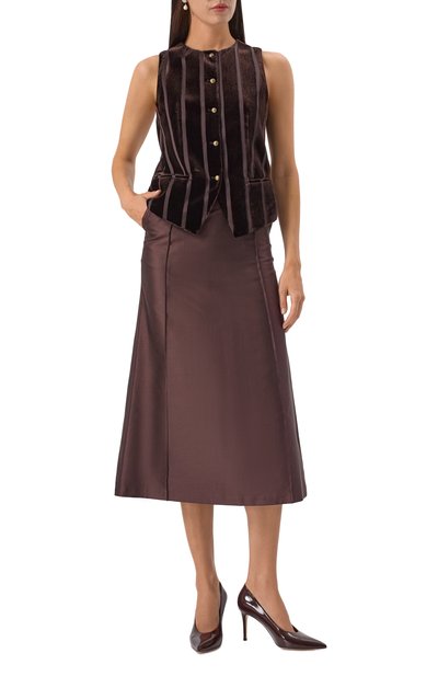 Кожаные туфли gianvito 85 GIANVITO ROSSI, арт. G22277.85RIC.NUIB0UR, фото 2