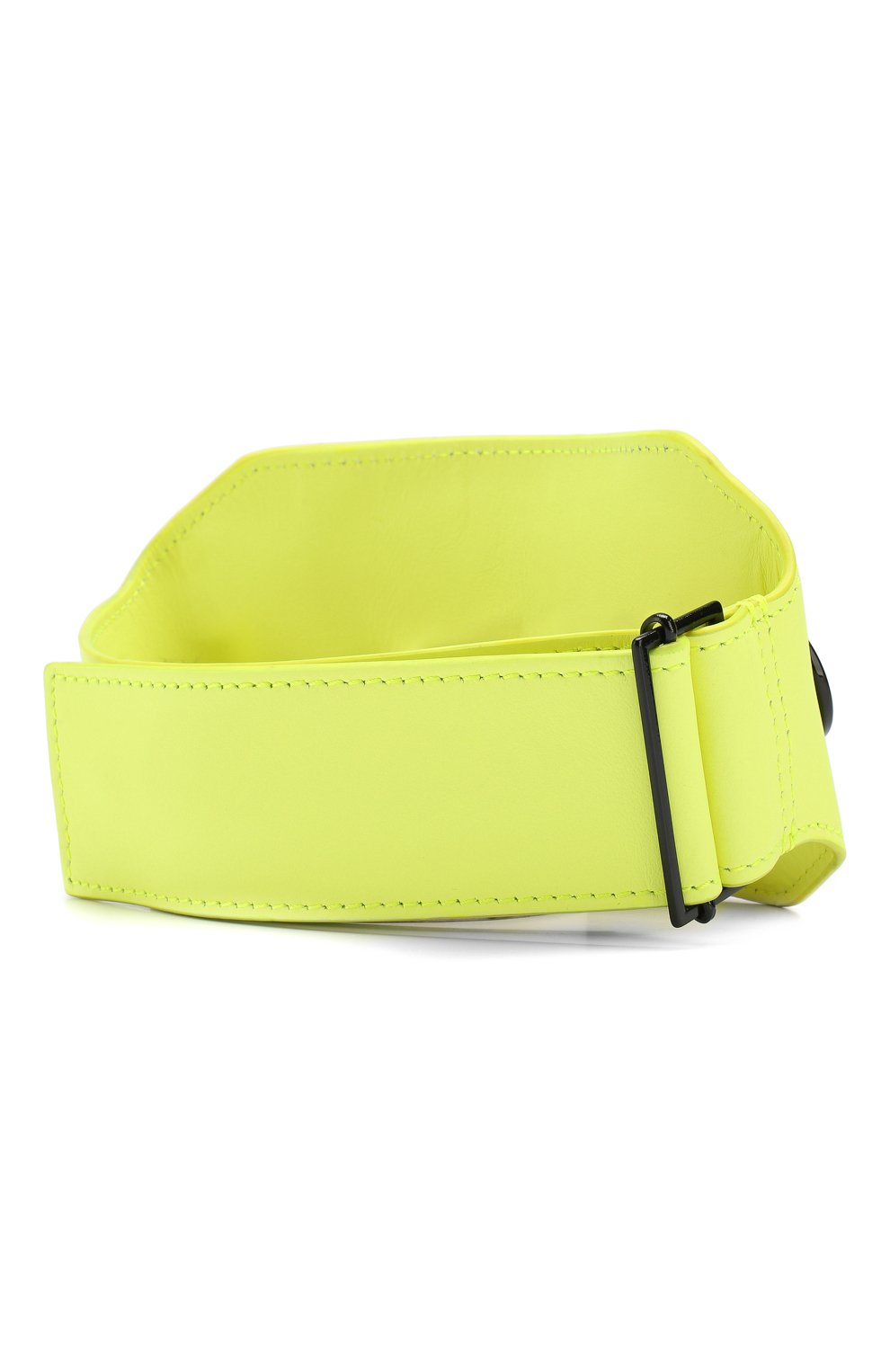 Кожаная сумка OFF-WHITE желтого цвета по цене 63000 руб., арт. 0WNA072S199830876210, фото 3 Кожаная сумка OFF-WHITE, арт. 0WNA072S199830876210, фото 3