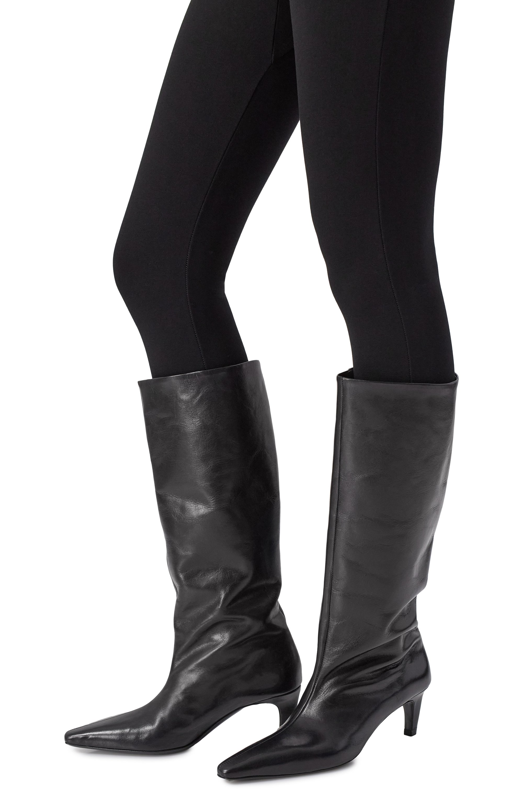 Кожаные сапоги cave JUDE, арт. CAVE KNEE B00T, фото 2