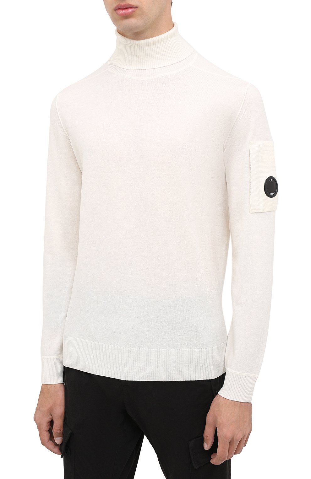 Шерстяная водолазка C.P. COMPANY, арт. 09CMKN101A-005528A, фото 3