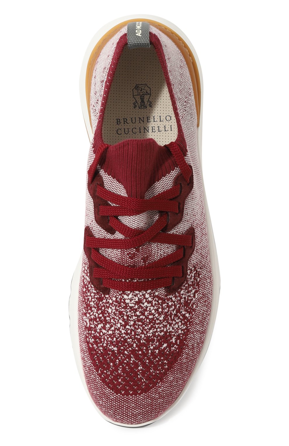 Текстильные кроссовки BRUNELLO CUCINELLI, арт. MZUKIB2051, фото 6