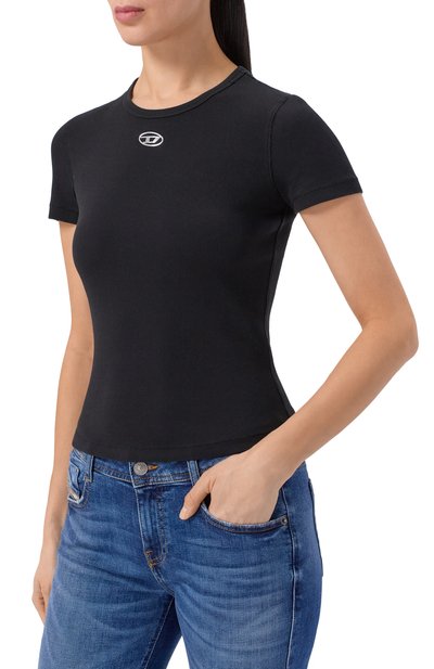 Хлопковая футболка DIESEL, арт. A19910/0JMBA, фото 3