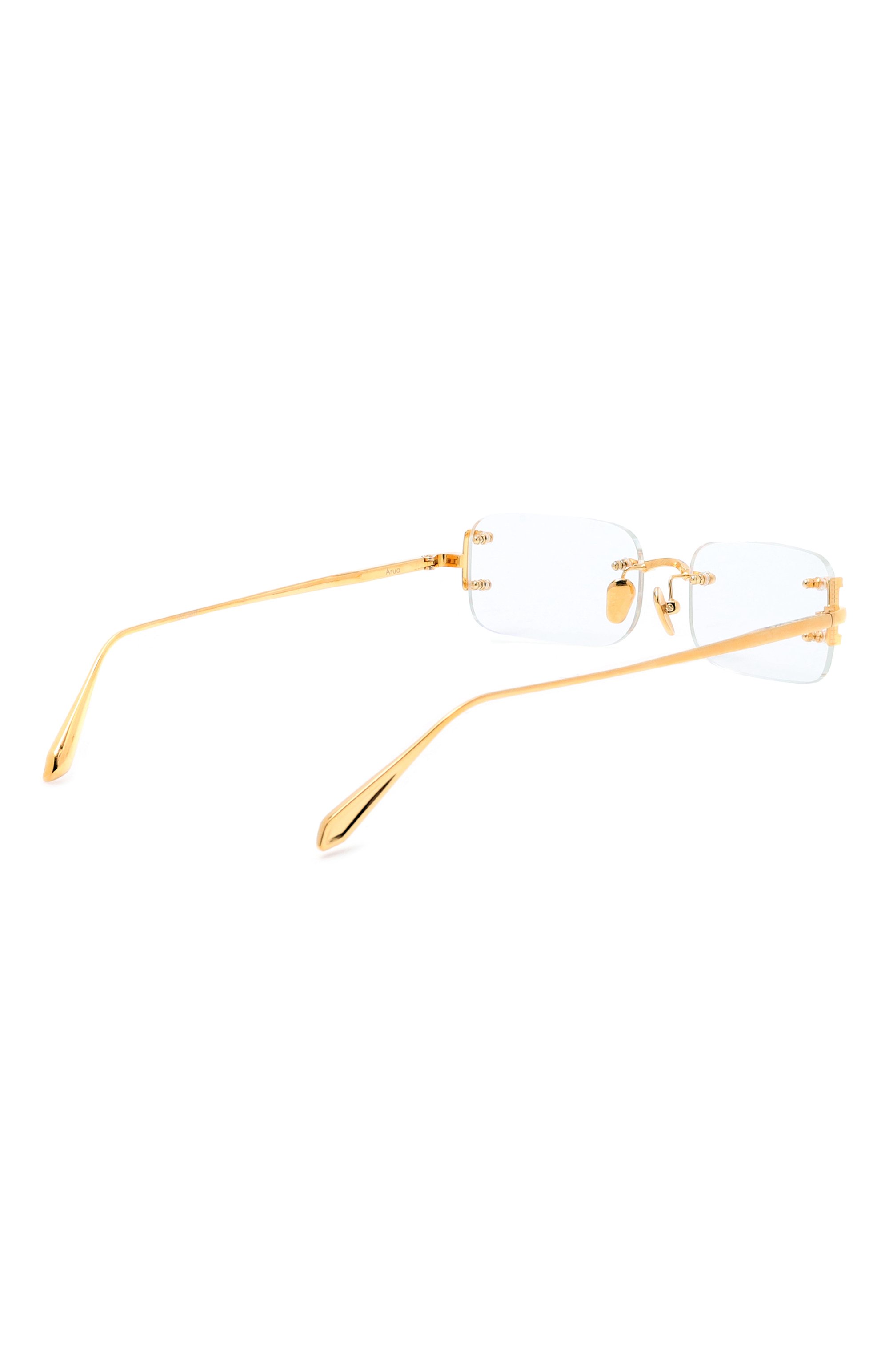 Оправа LINDA FARROW золотого цвета по цене 125000 руб., арт. LFL1267C1 0PT, фото 4 Оправа LINDA FARROW, арт. LFL1267C1 0PT, фото 4