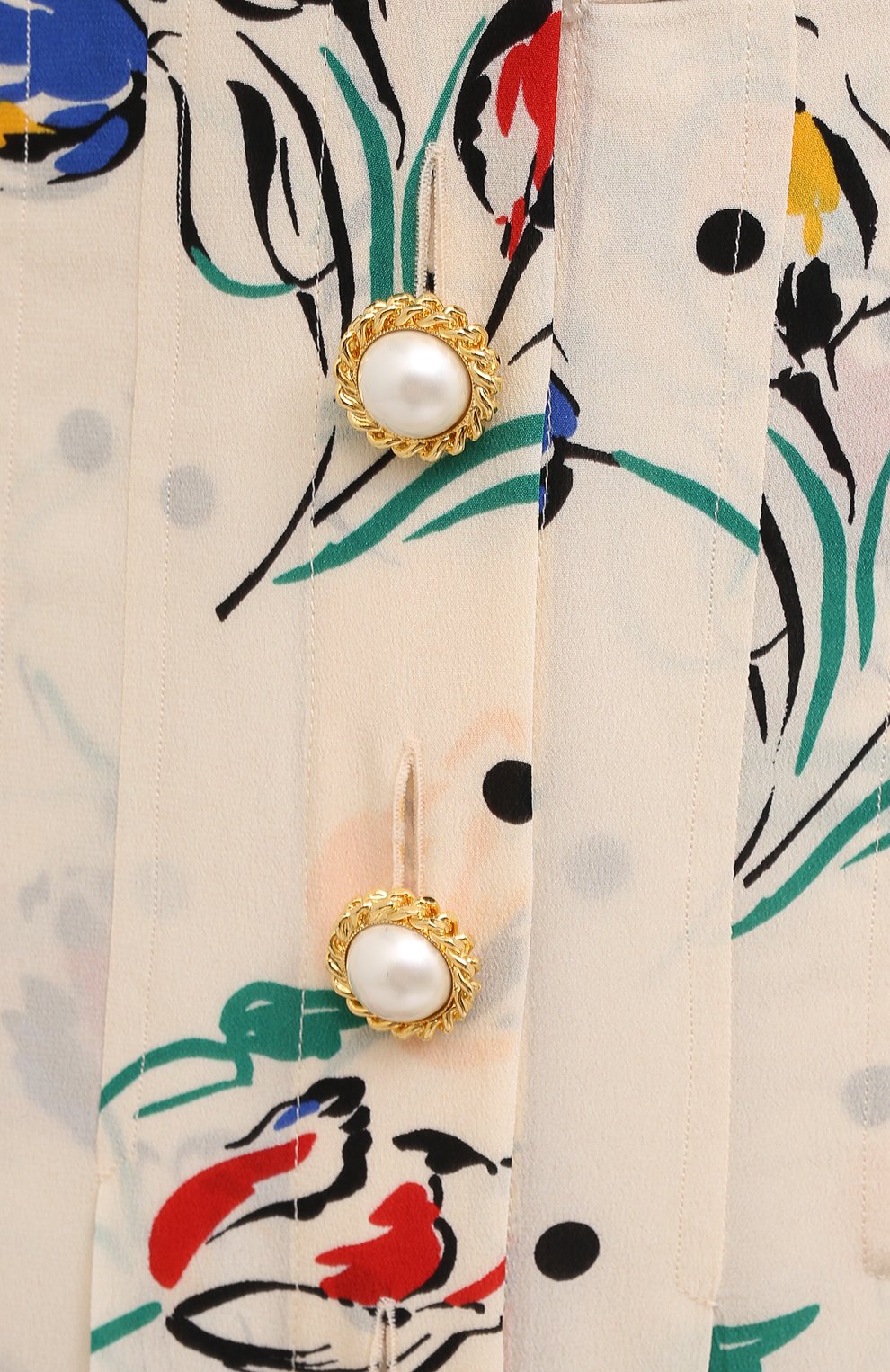 Шелковое платье ALESSANDRA RICH, арт. FAB2207-F2901, фото 5